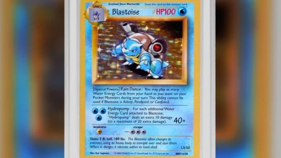 Pokémon Blastoise Card Sells for Record Price