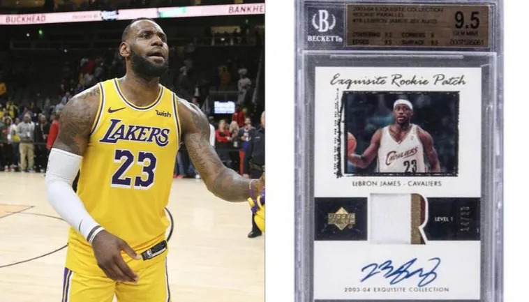 A LeBron James Rookie Card Sold For $5.2 Million, Making It The